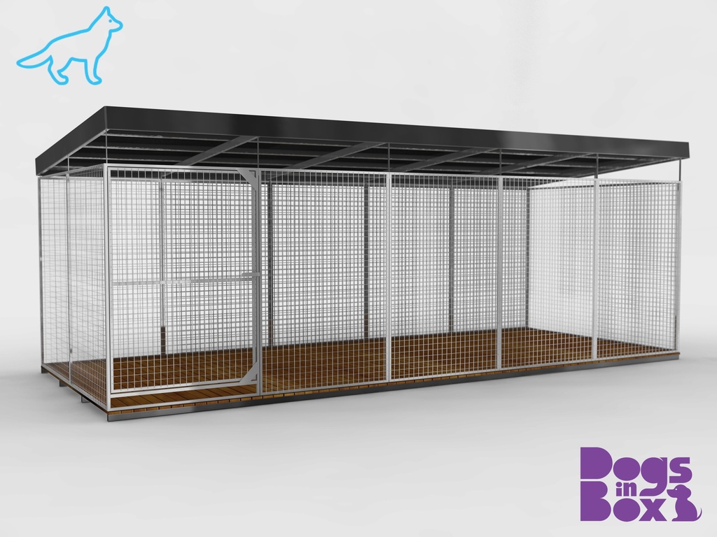 LAUFSTALL SAMSON STRONG L (Netz) 6x2,4 m